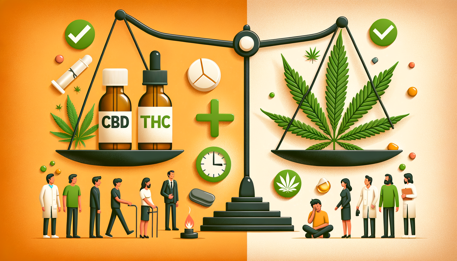 CBD vs THC