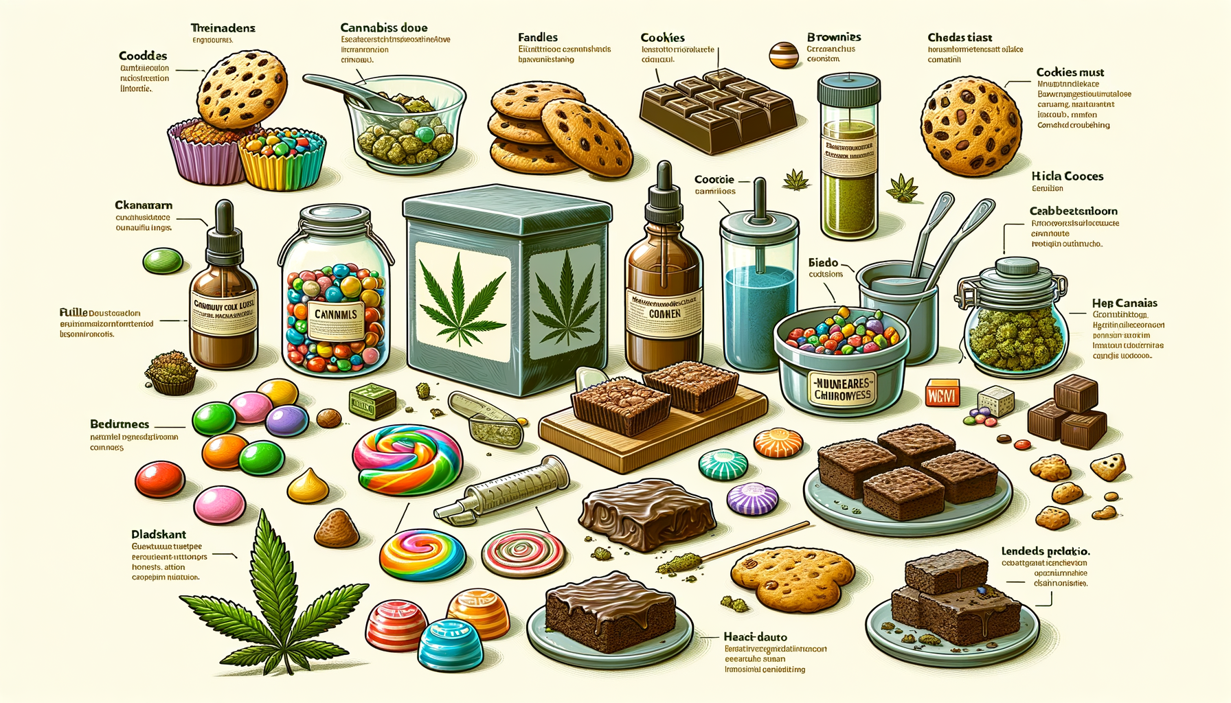 Delicious Cannabis Products