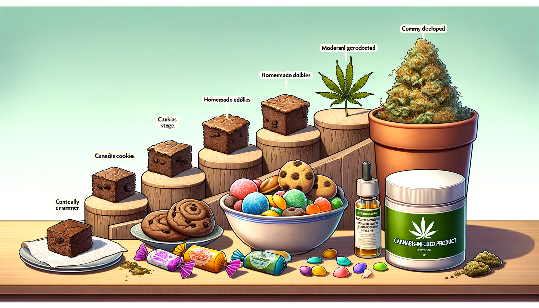 edibles and topicals