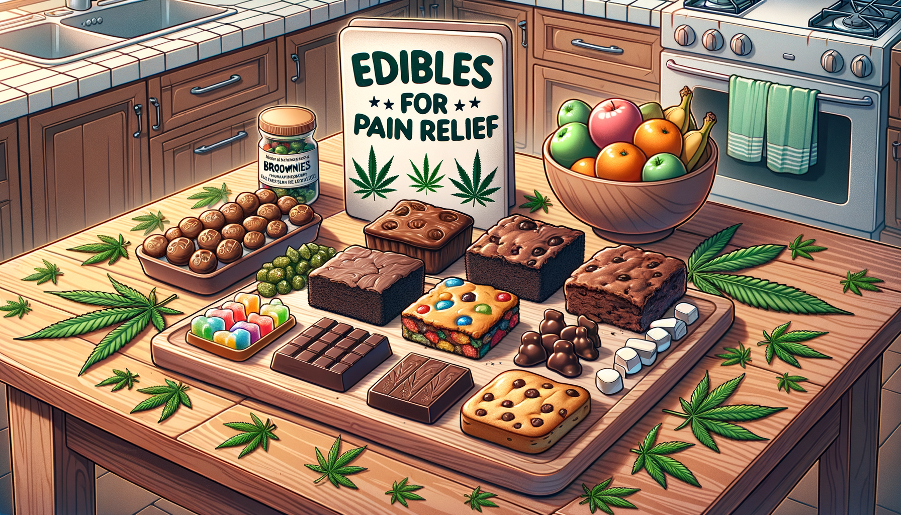  Edibles for Pain Relief