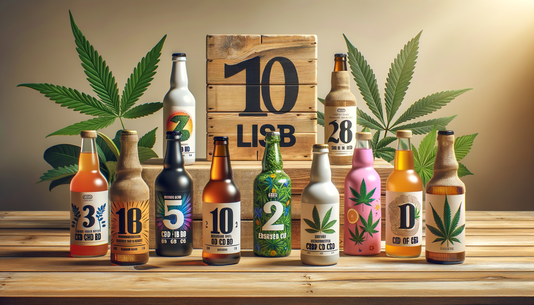 Top 10 CBD-infused beverages