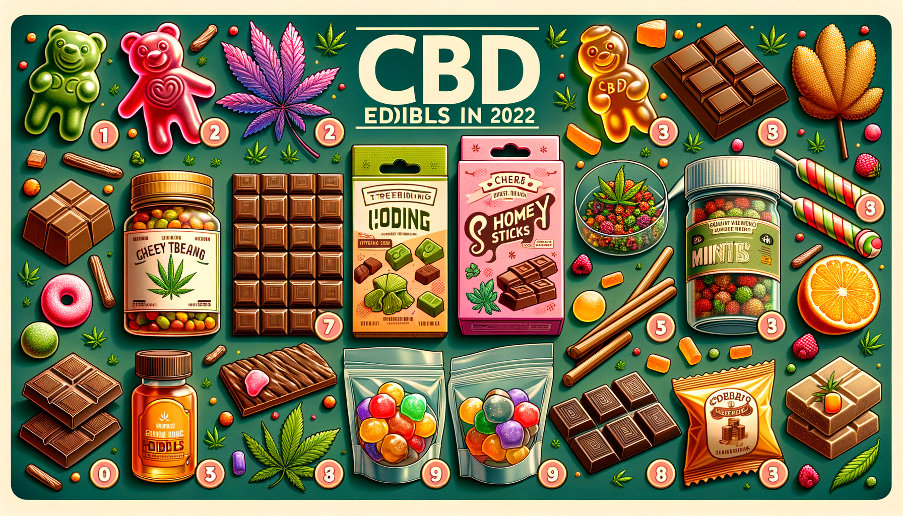 Popular CBD Edibles